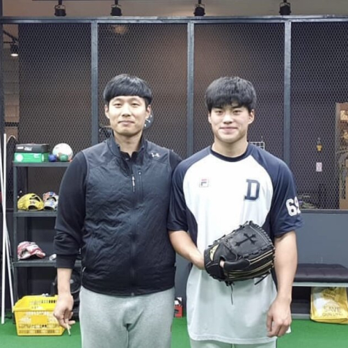 두산 베어스 김호준 선수